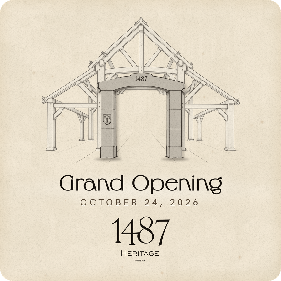 The Grand Opening coaster, with the arch and the ribbon.